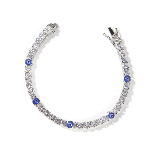 Evil Eye Tennis Bracelet