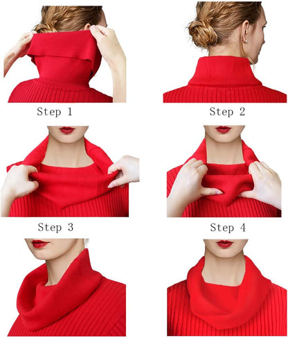 Sweater Dress for Women Ribbed Knit Fitted Midi Sexy Fall Winter Bodycon Cowl Neck Dresses