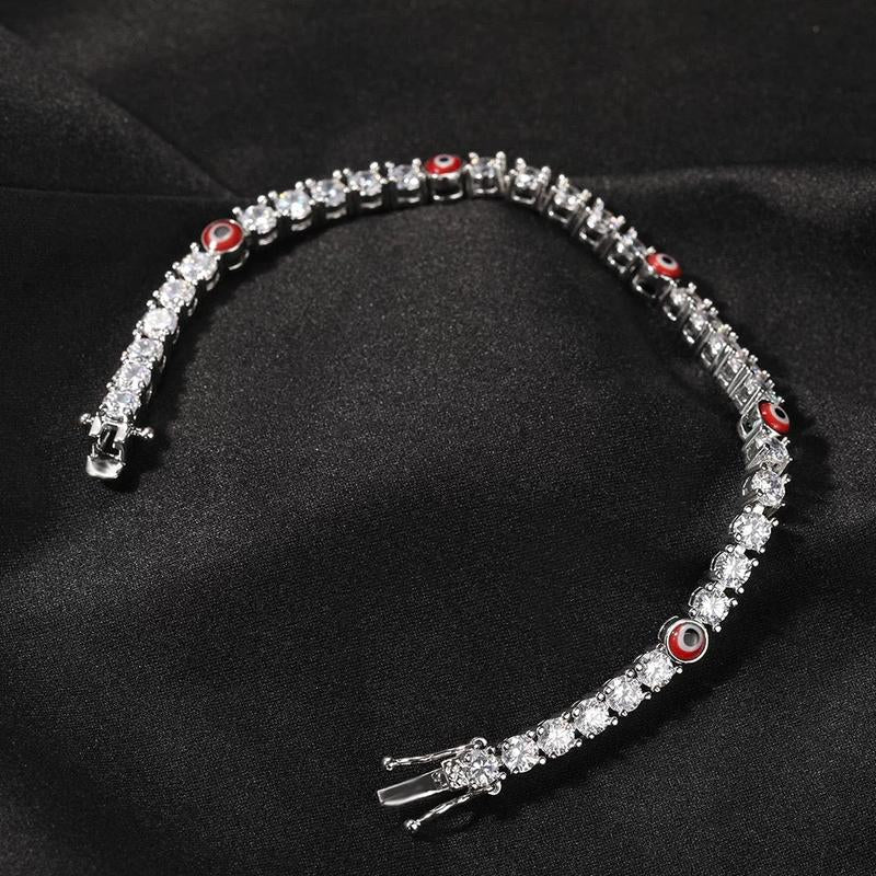 Evil Eye Tennis Bracelet